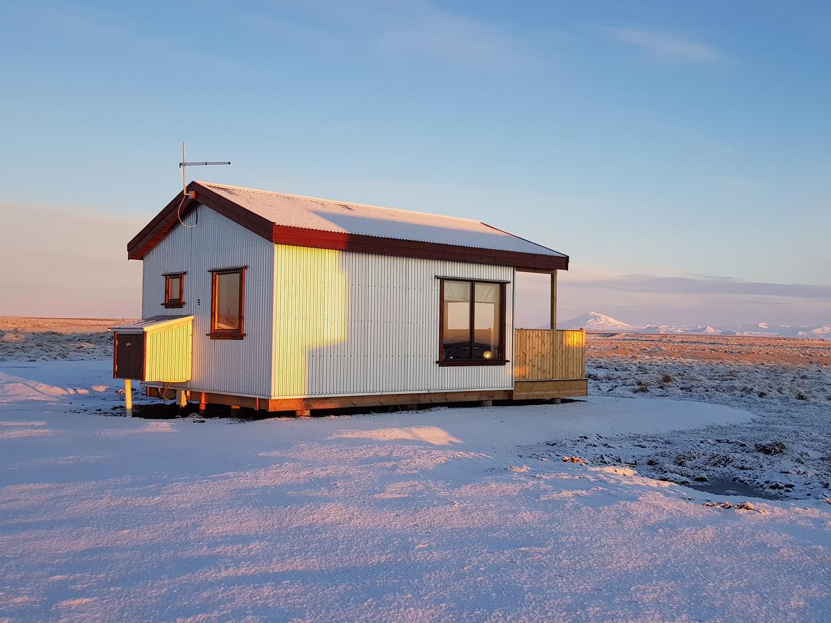Hekla Cabin 3 Volcano And Glacier View Hella Exteriör bild