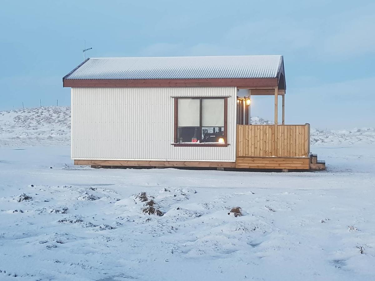 Hekla Cabin 3 Volcano And Glacier View Hella Exteriör bild