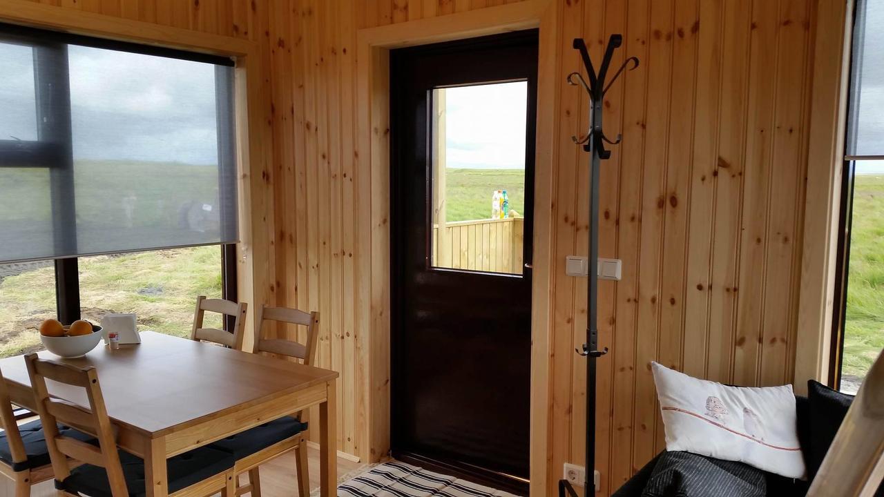 Hekla Cabin 3 Volcano And Glacier View Hella Exteriör bild