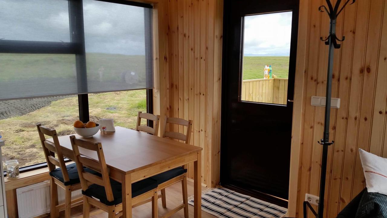 Hekla Cabin 3 Volcano And Glacier View Hella Exteriör bild