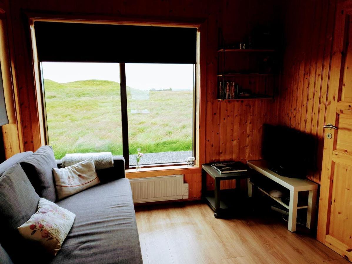 Hekla Cabin 3 Volcano And Glacier View Hella Exteriör bild